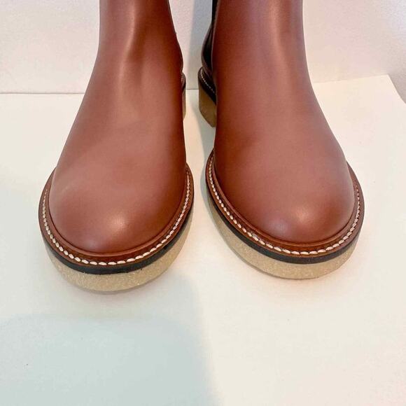 Everlane The Chelsea Boot in Tobacco Brown Woman Size 6 NWOT - Picture 9 of 11